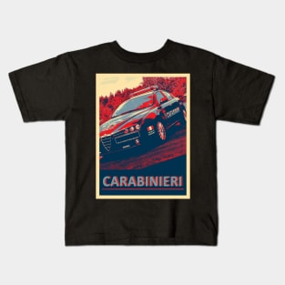 Carabinieri, police car Kids T-Shirt